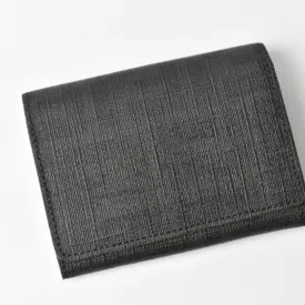 FENDI card case coin  coated canvas FF Zucca black