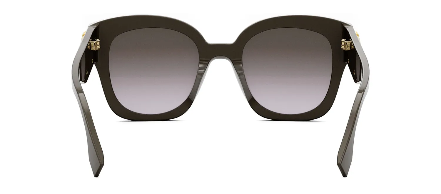 Fendi FE 40098 I 48F Square Sunglasses