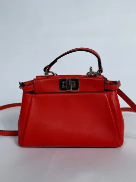 Fendi Nappa Micro Peekaboo