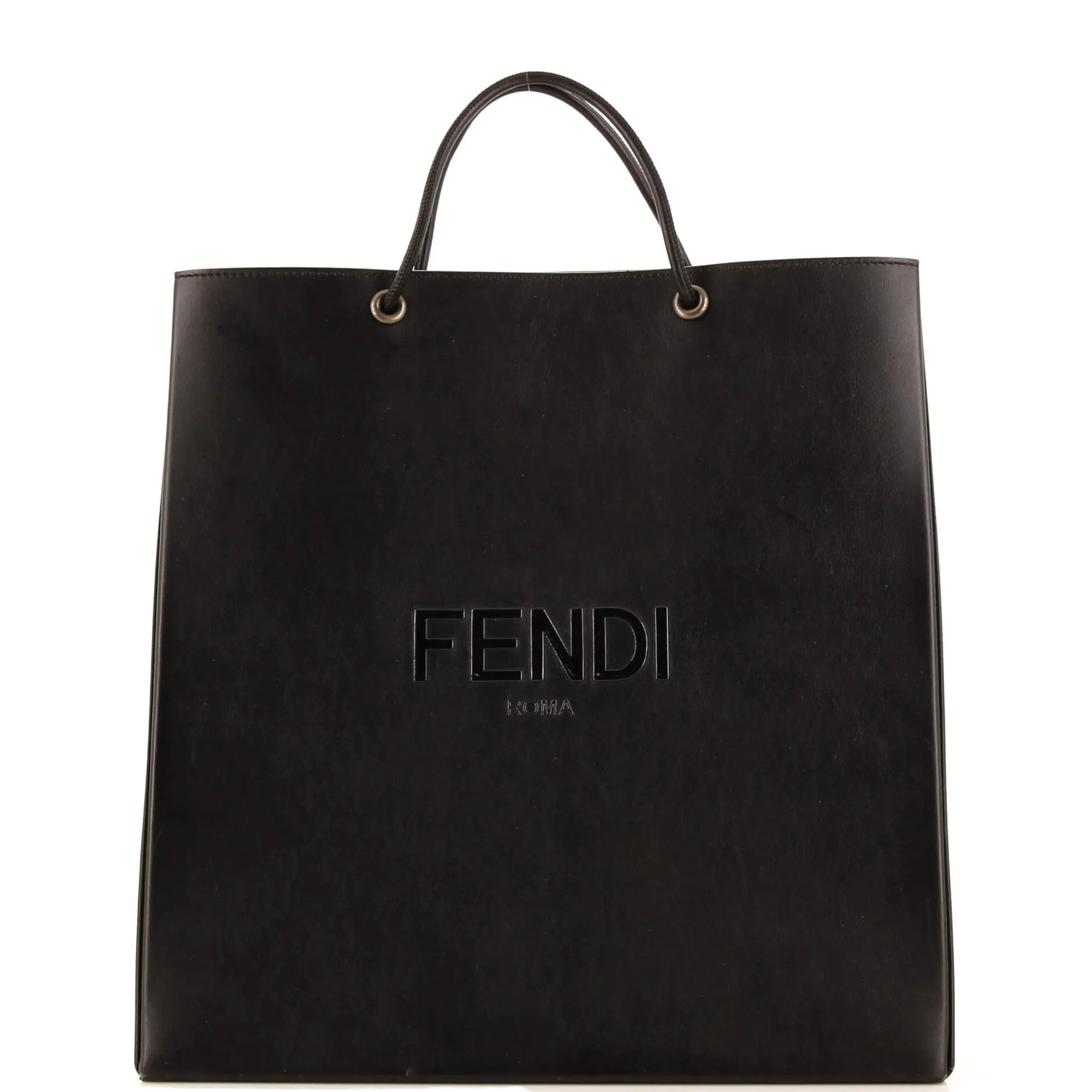 FENDI Pack Shopping Tote Leather Medium