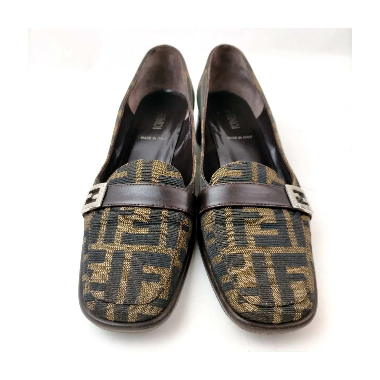 Fendi Pumps Zucca Browns Shoes