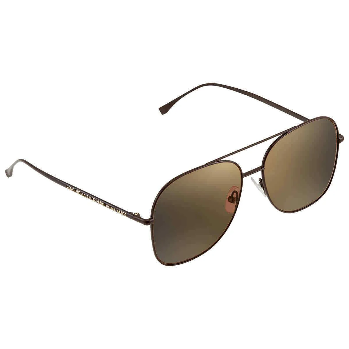 Fendi Unisex Sunglasses - Brown Lens Metal Frame | FF0378GS-0FG4-7Y-59-15-145