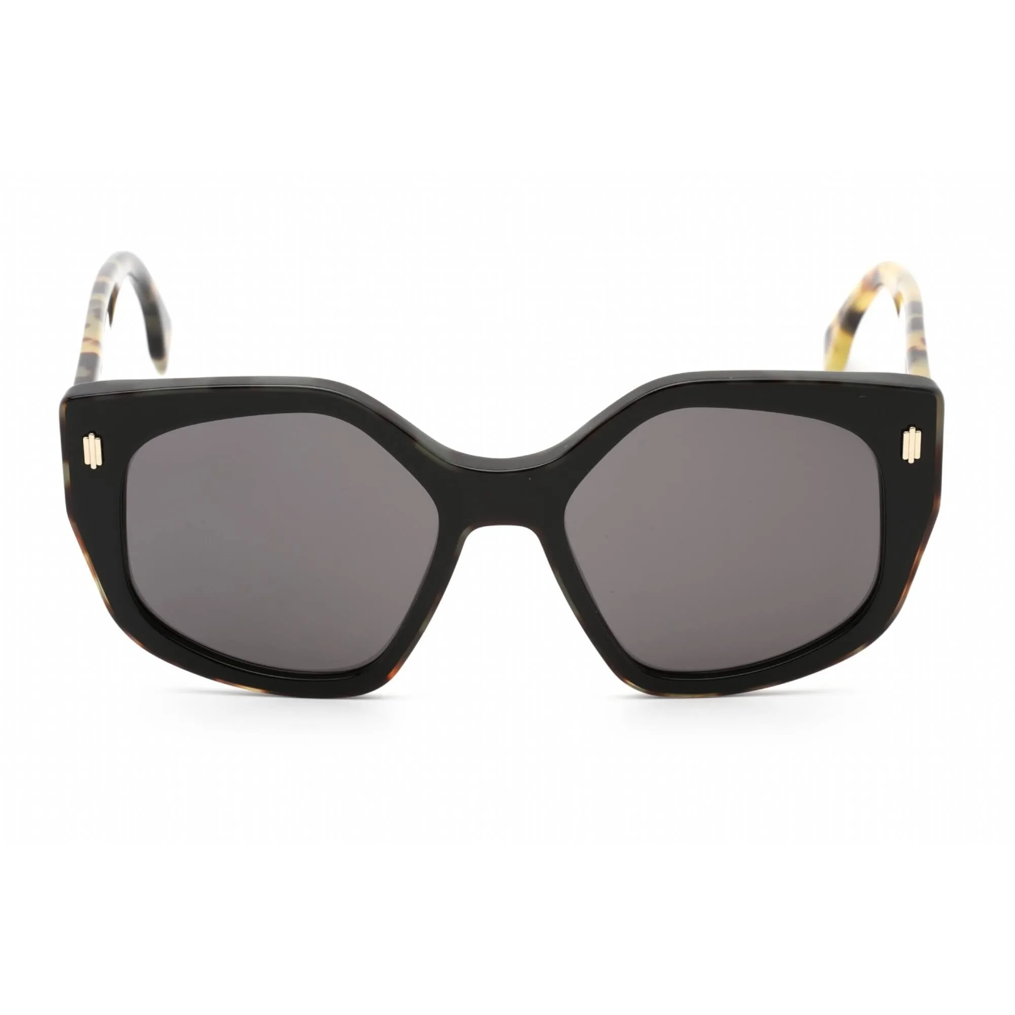 Fendi Women's Sunglasses - Black Cat Eye Shape Frame Grey Gradient Lens | FE40017I 01A