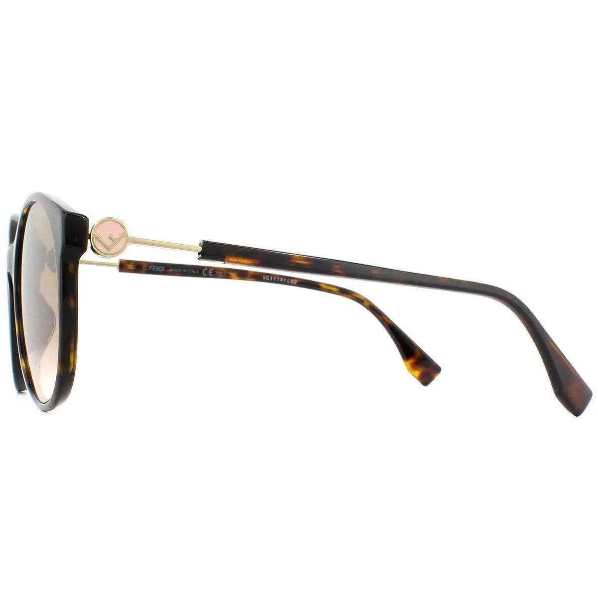 Fendi Women's Sunglasses - Brown Pink Gradient Lens Frame | FF0362FS-0086-M2-56-20-145