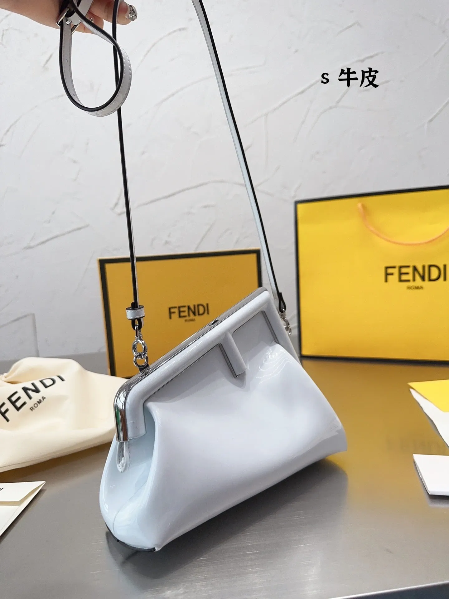 FF177 Fendi First Small / 9.8x6.3x3inch