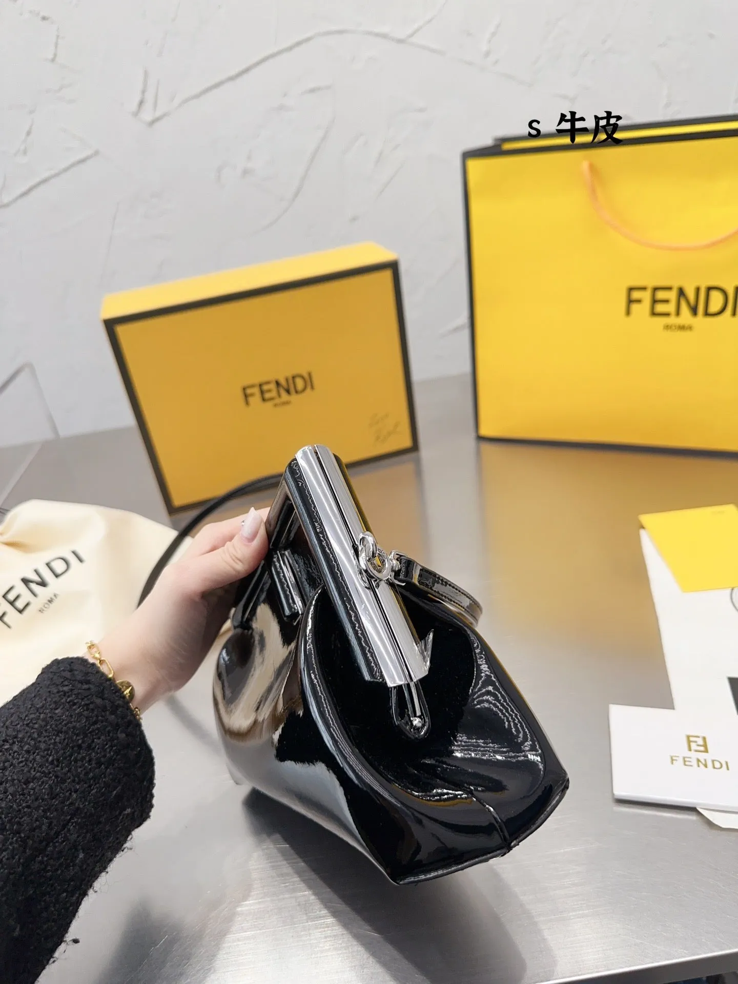 FF177 Fendi First Small / 9.8x6.3x3inch