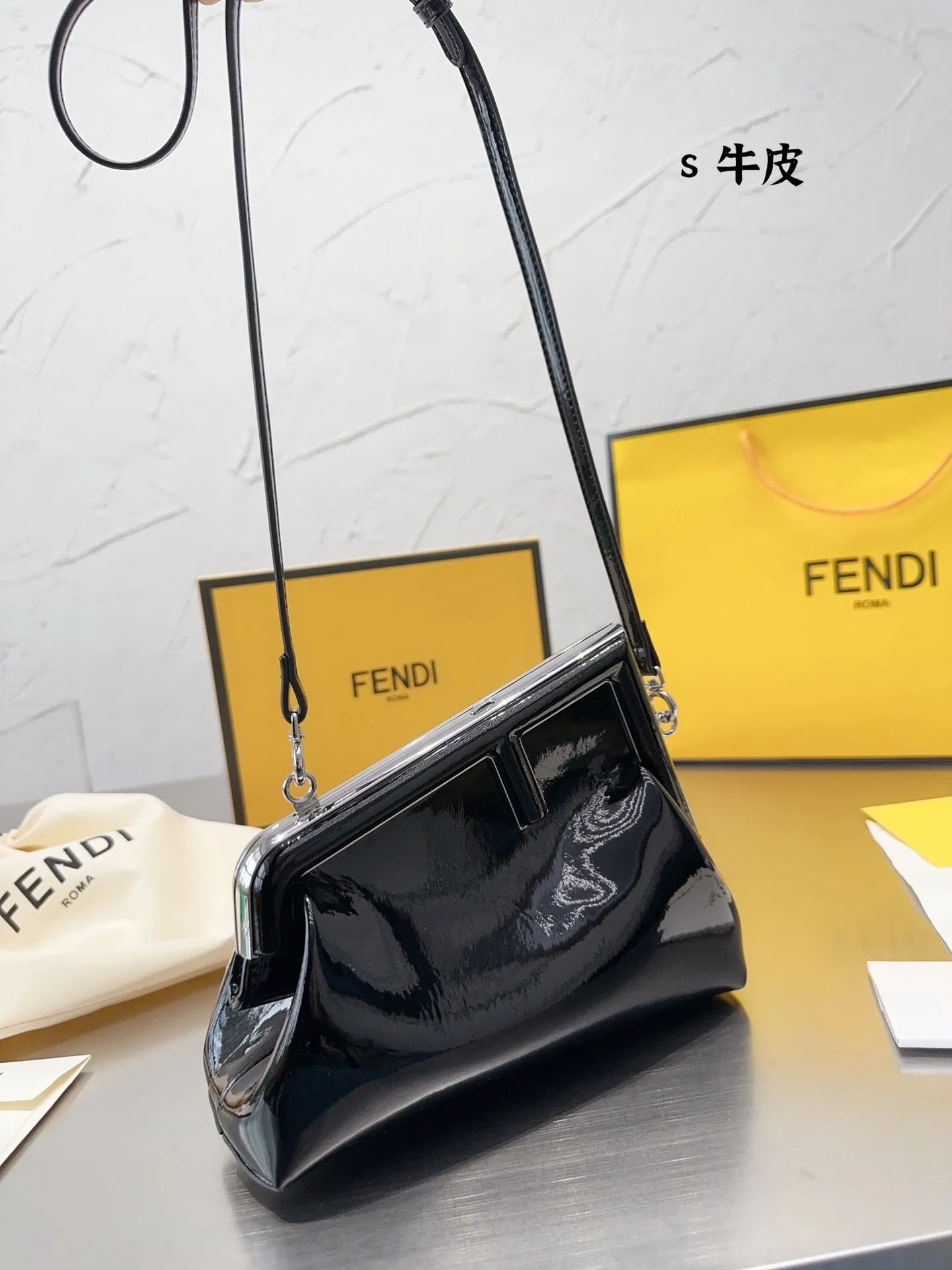 FF177 Fendi First Small / 9.8x6.3x3inch