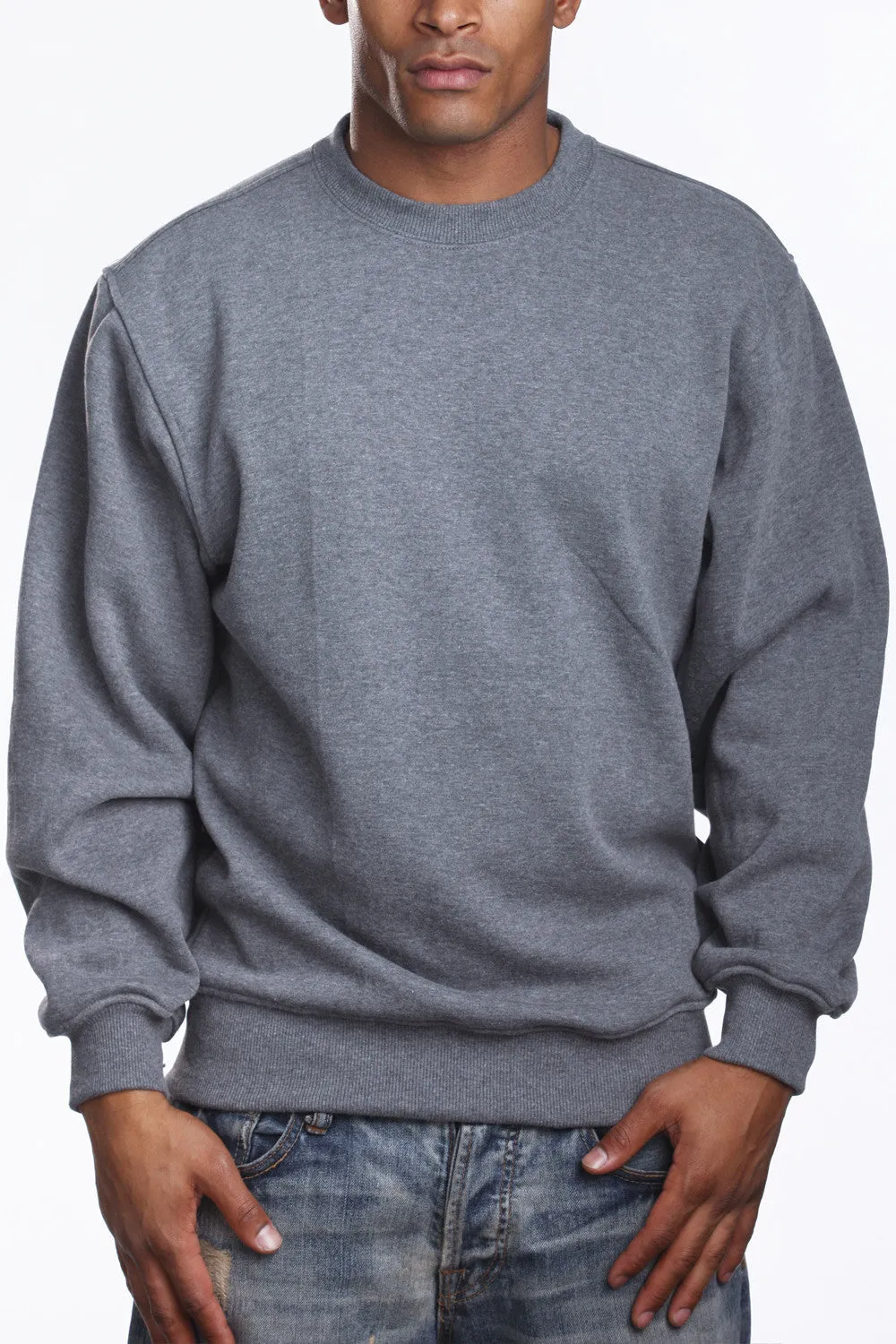 Fleece Crew Neck Sweatshirt