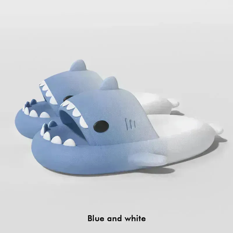 Flip flop Shark Slides Slippers Men's Home Bathroom Non-slip Slippers