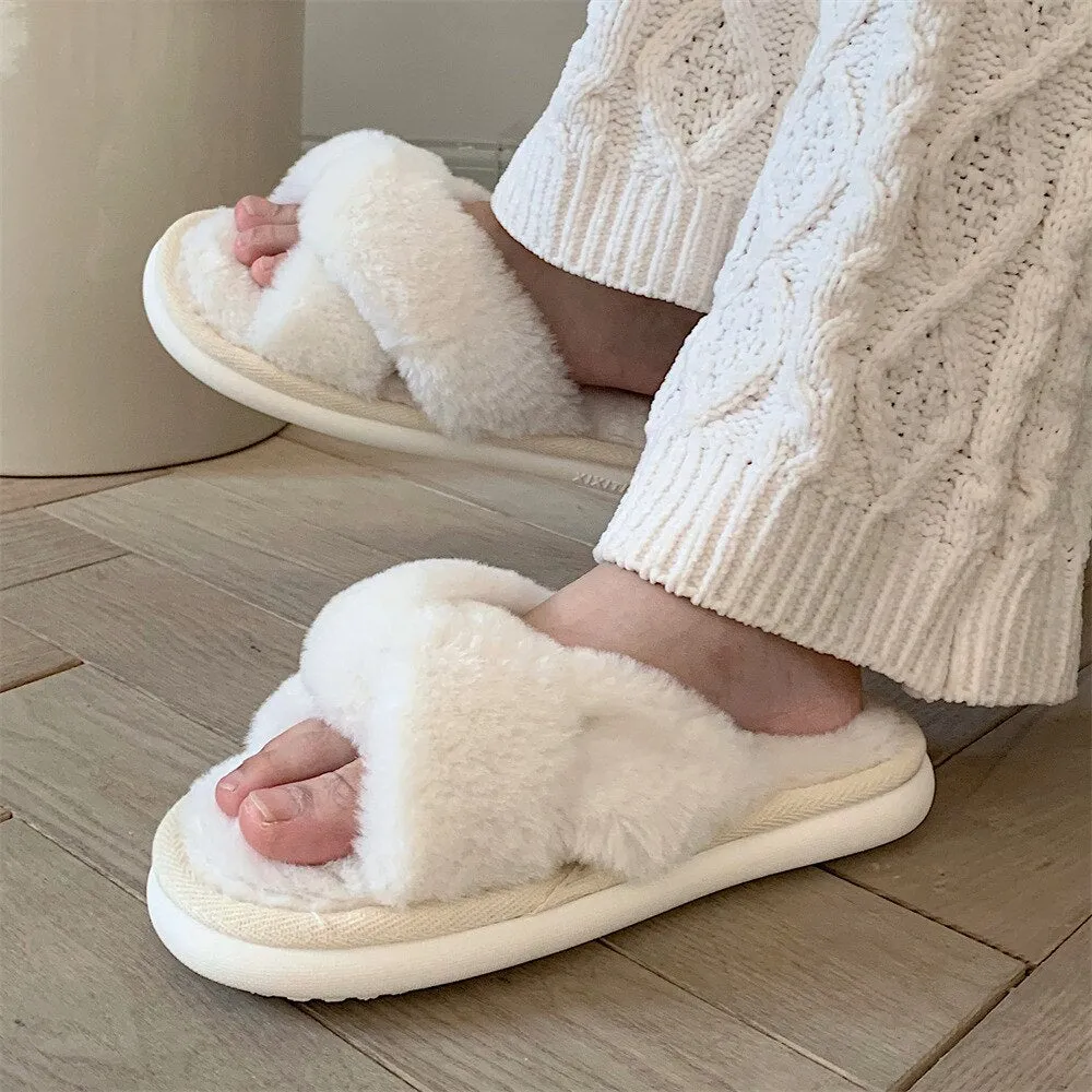 Fluffy Fur Slippers