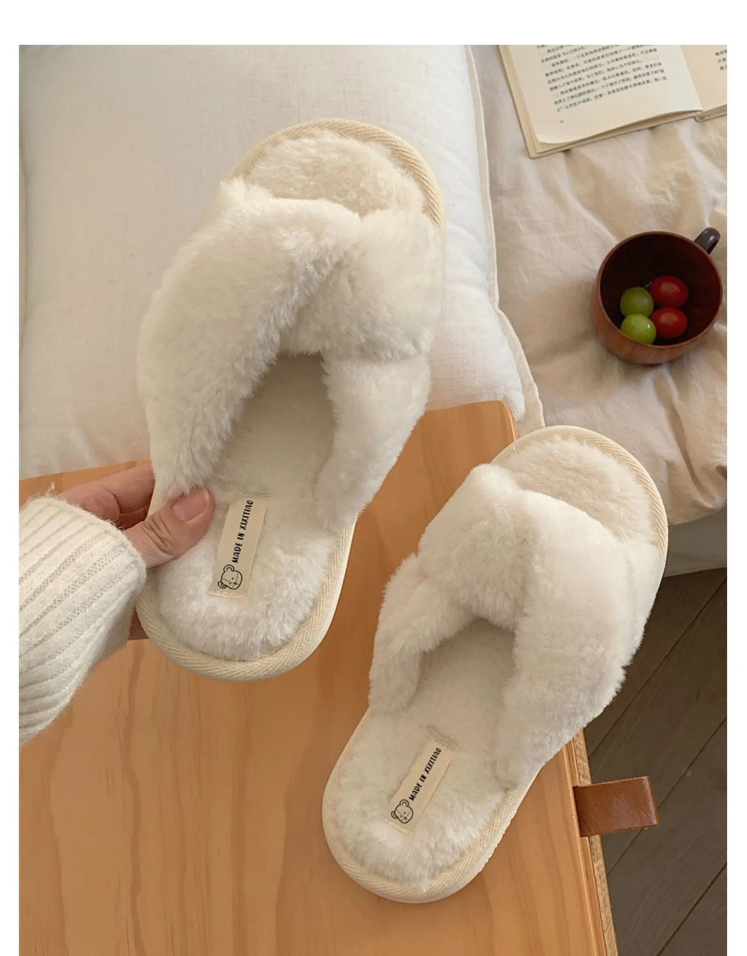 Fluffy Fur Slippers