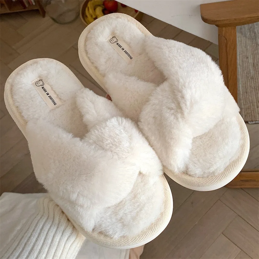 Fluffy Fur Slippers