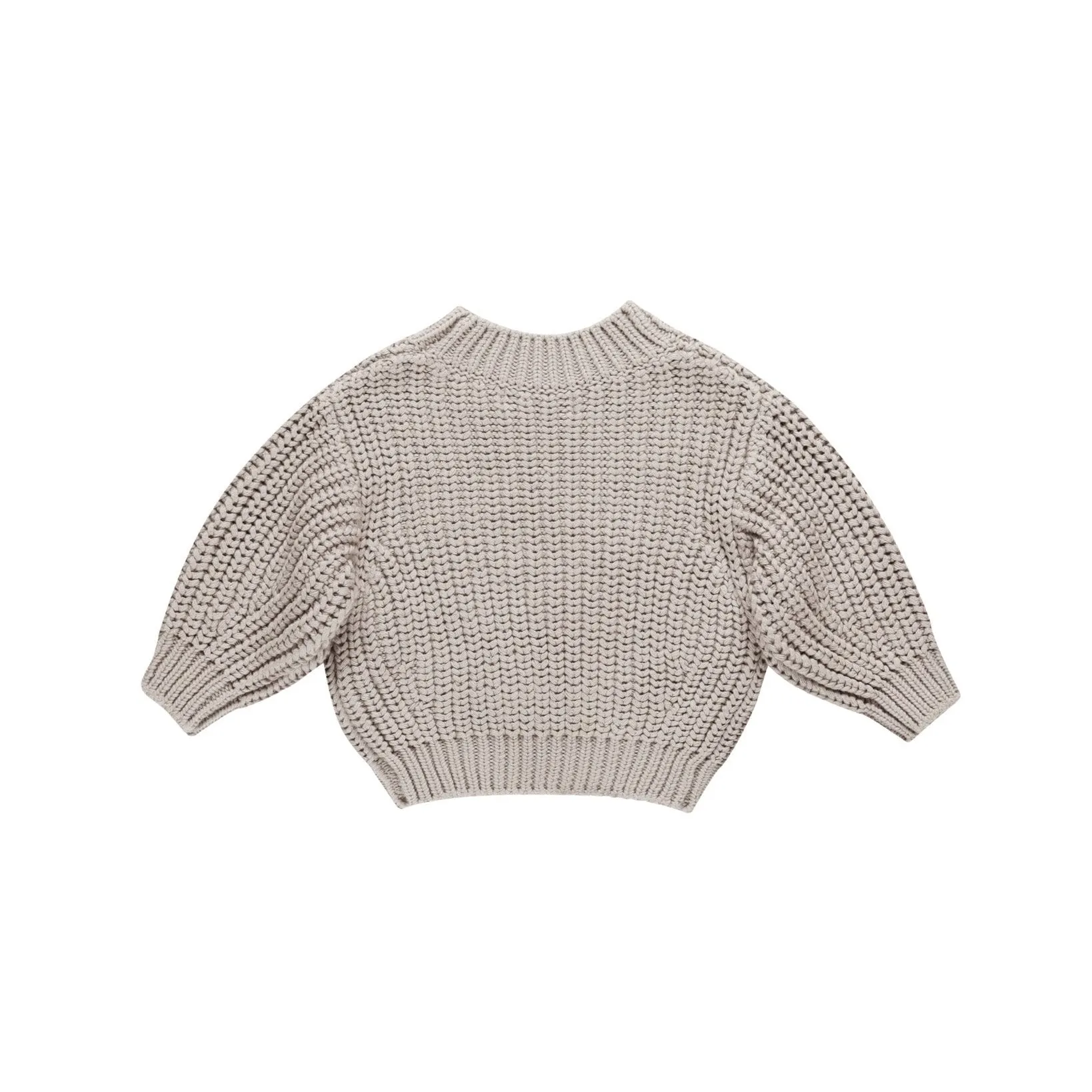 Fog Chunky Knit Sweater - Quincy Mae