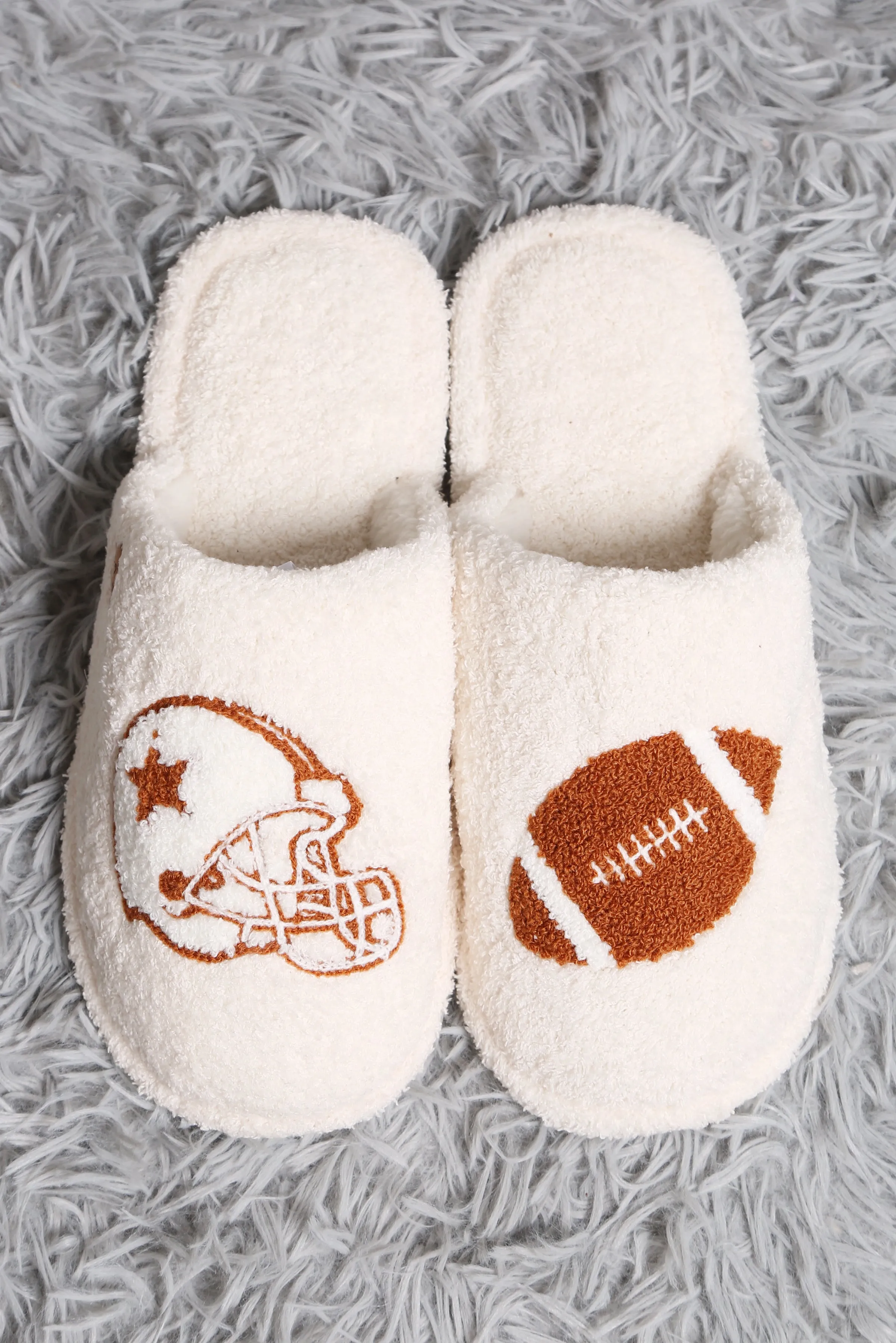 Football & Helmet Slippers - DEAL COUPON EXCLUDED