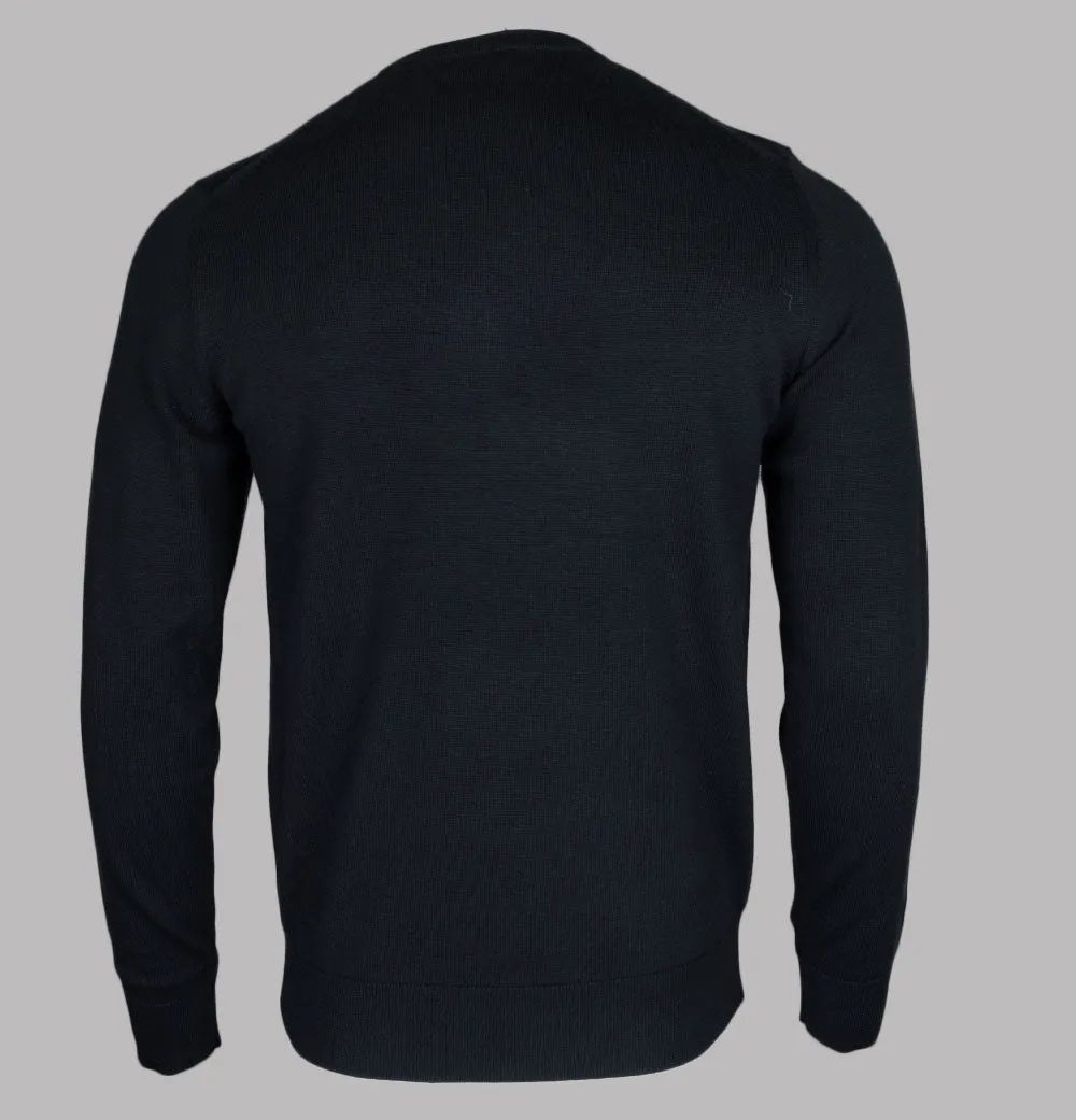 Fred Perry Classic Crew Neck Jumper Black