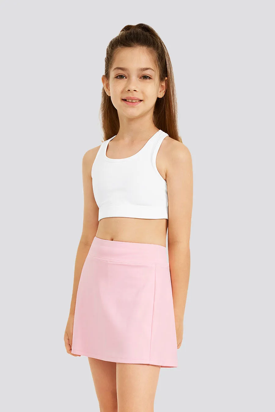 Girls CourtChic A-Line Tennis Skirt