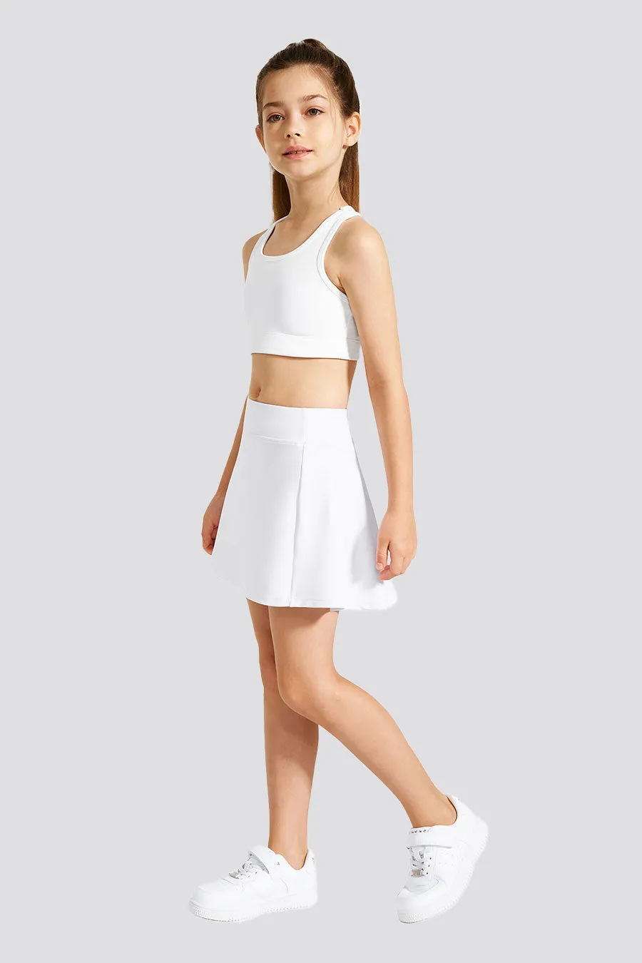 Girls CourtChic A-Line Tennis Skirt