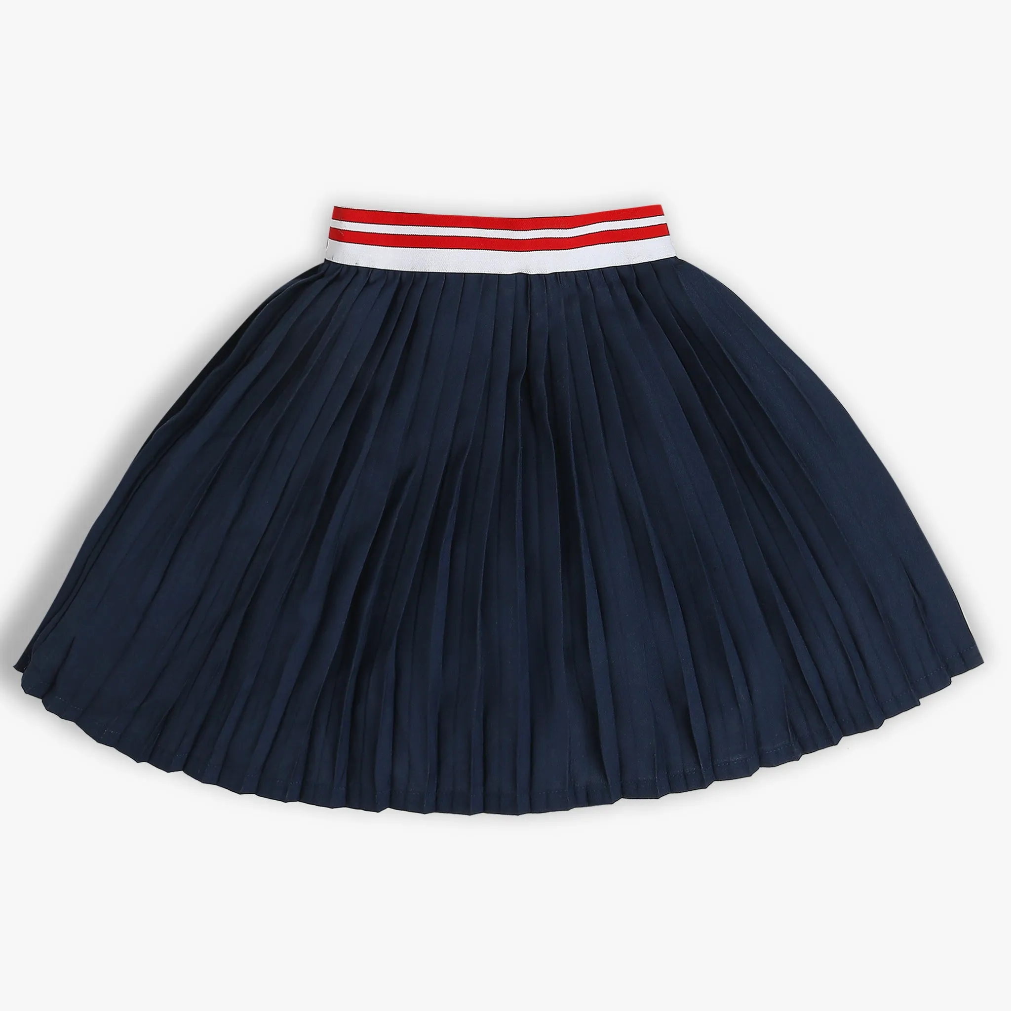 Girls Flare Fit Solid Skirt