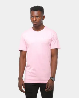 Goat Crew Stop Snitching SS Tee Pink