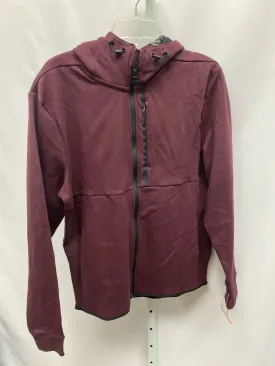 H & M Burgundy Athletic Jacket