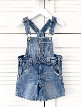 H&M denim overalls (2-3y)