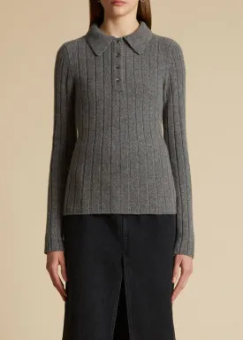 Hans Ribbed Cashmere Sweater