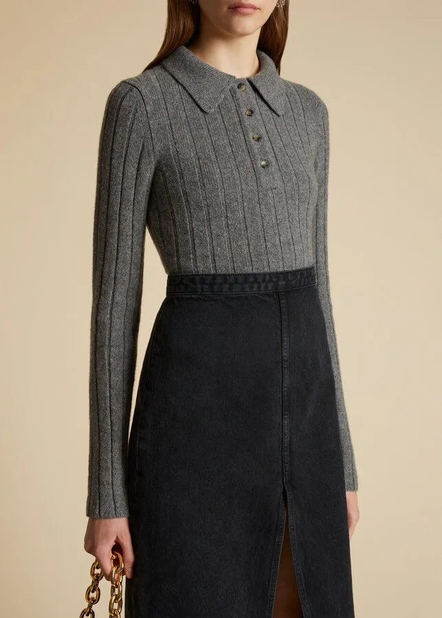 Hans Ribbed Cashmere Sweater