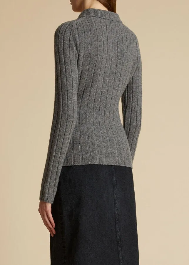 Hans Ribbed Cashmere Sweater