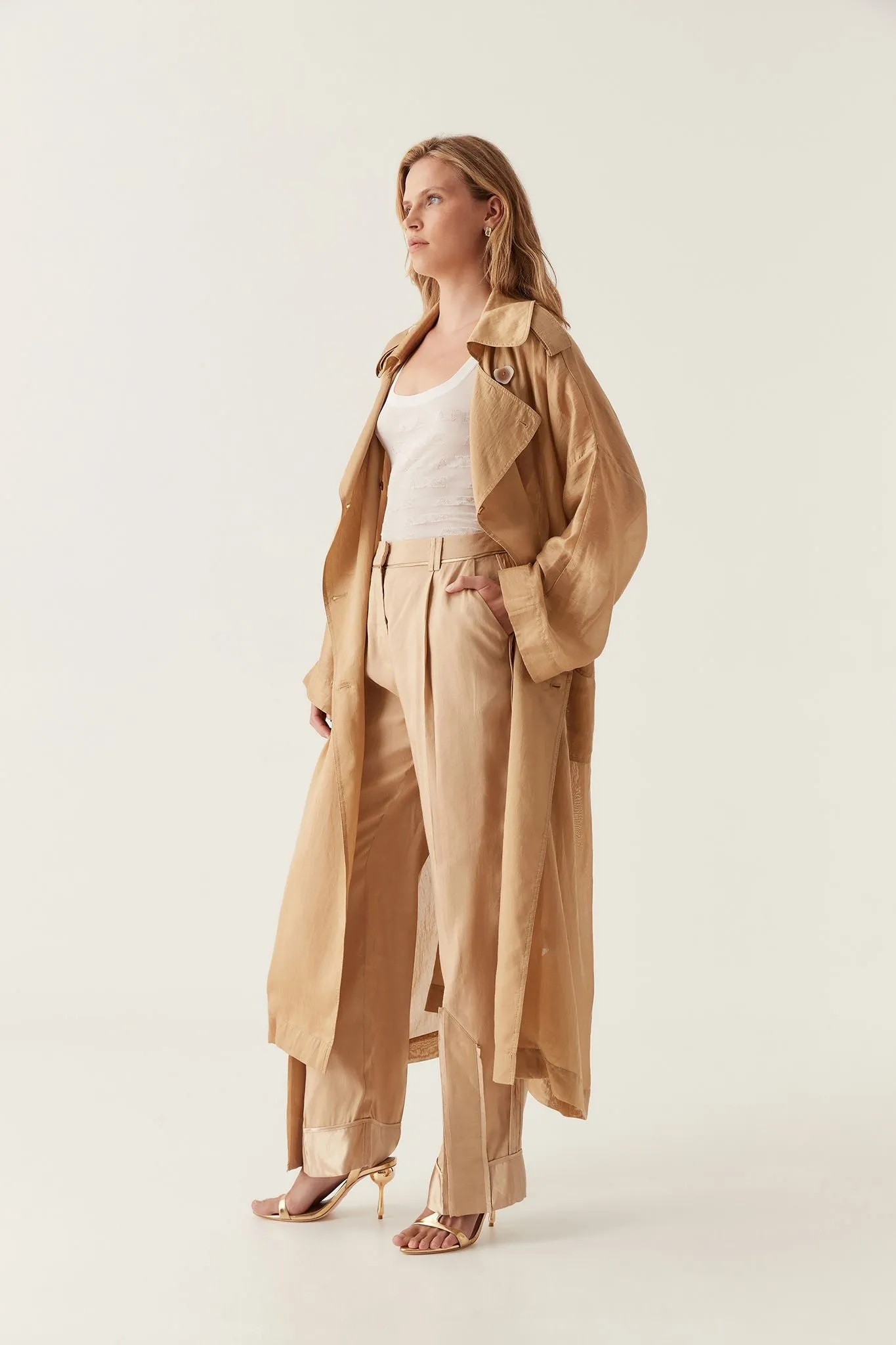 Harmony Oversized Sheer Coat