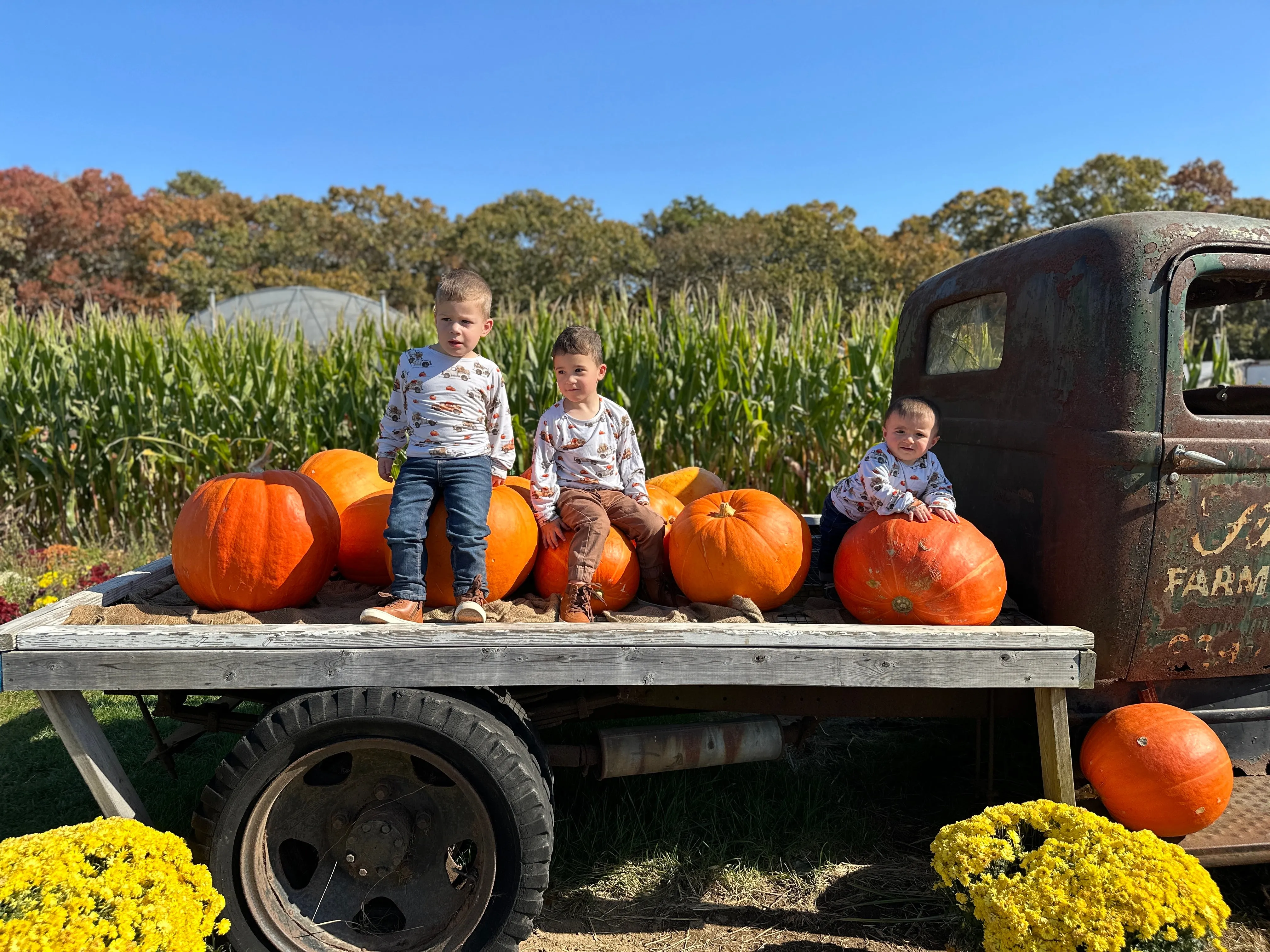 Heading to the Pumpkin Patch Long Sleeve Shirt