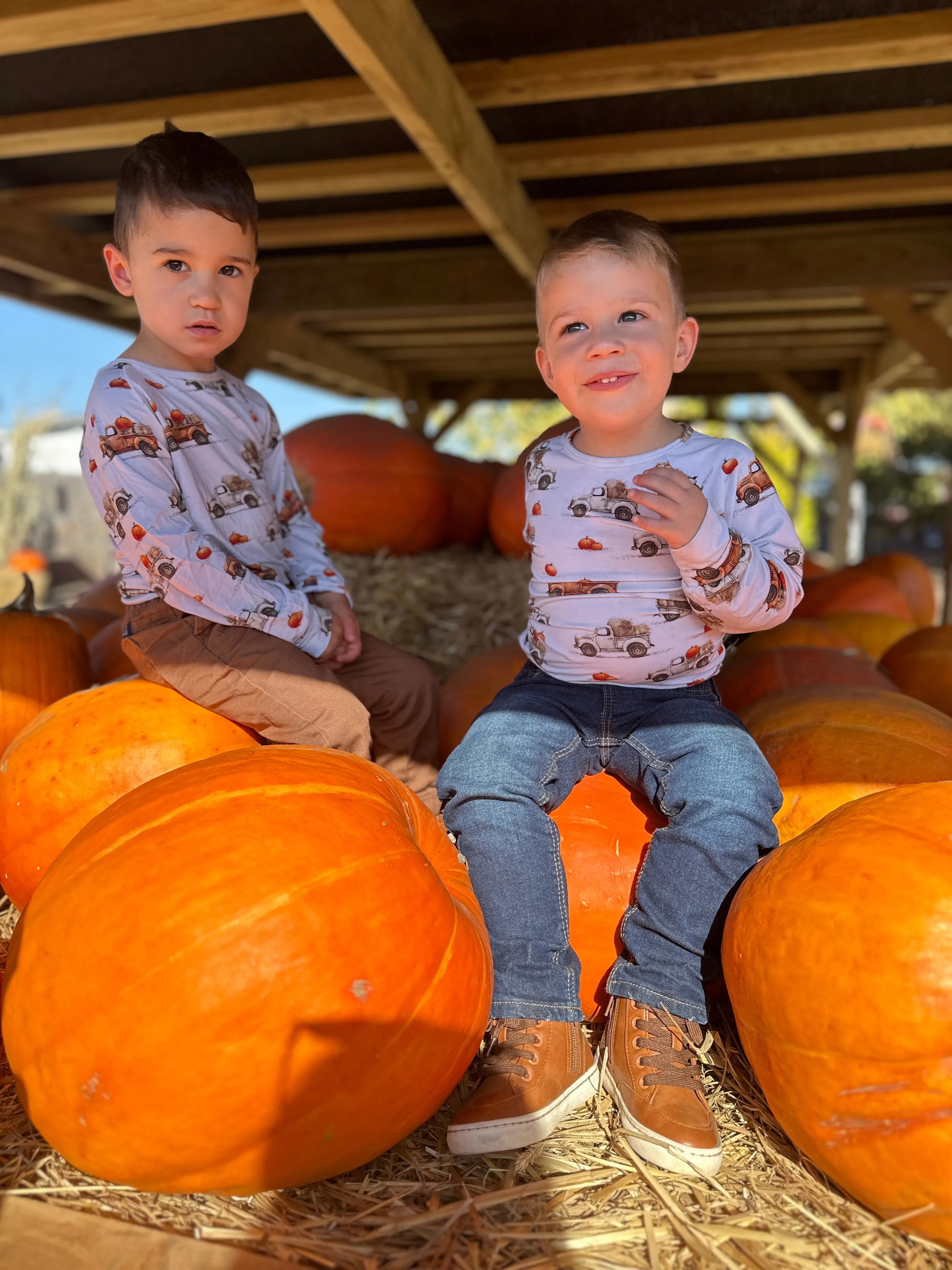 Heading to the Pumpkin Patch Long Sleeve Shirt