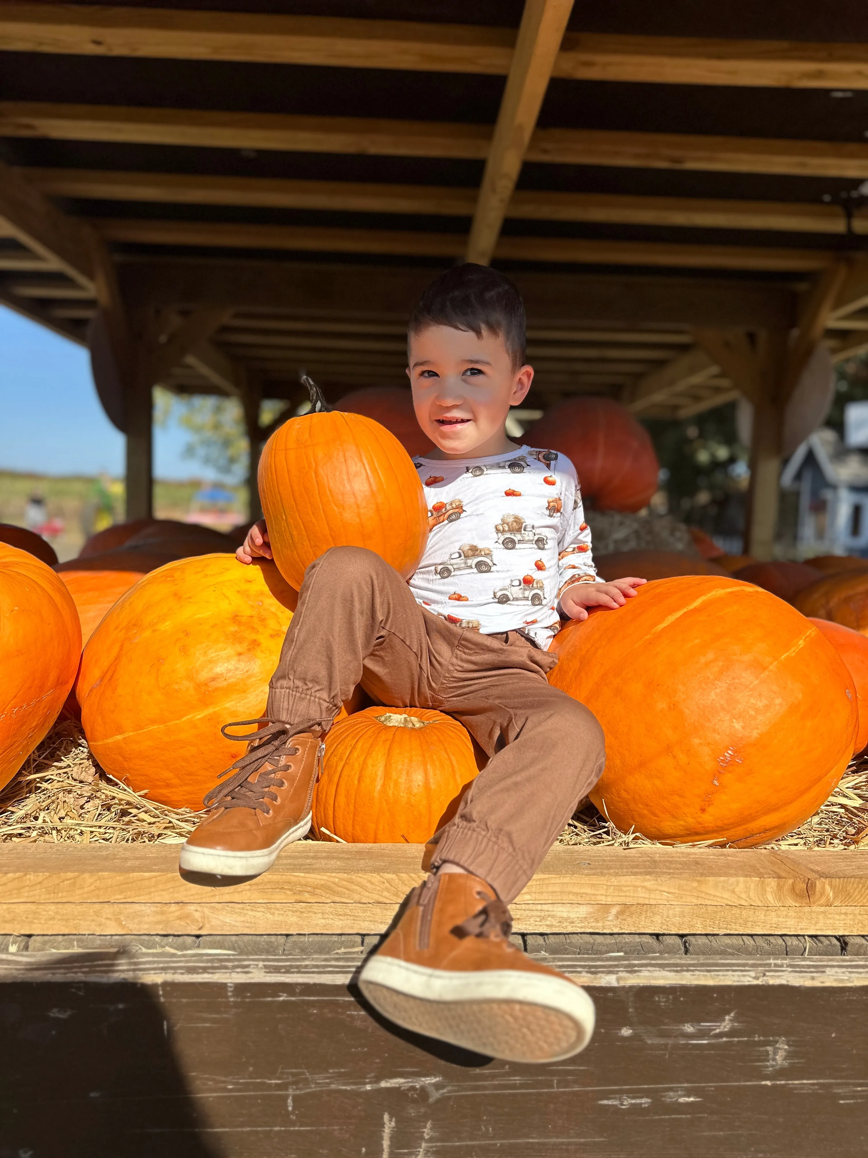 Heading to the Pumpkin Patch Long Sleeve Shirt