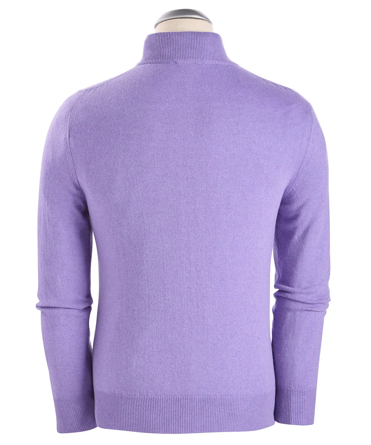 Heritage Italian 100% Cashmere Quarter-Zip Sweater