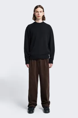 Intake Pleat Cord Pant Chocolate