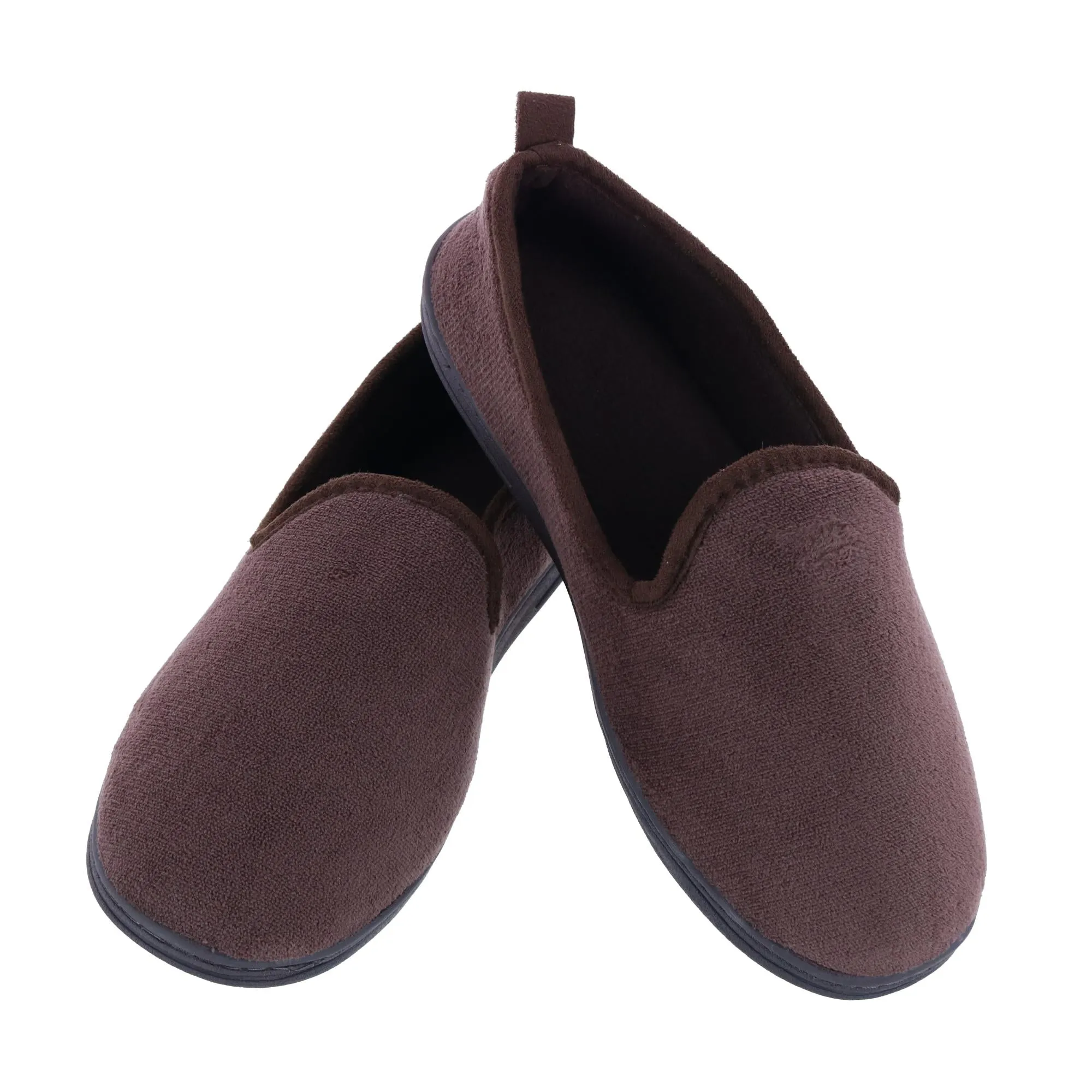 Isotoner Men's Microterry Samson Closed Back Slipper