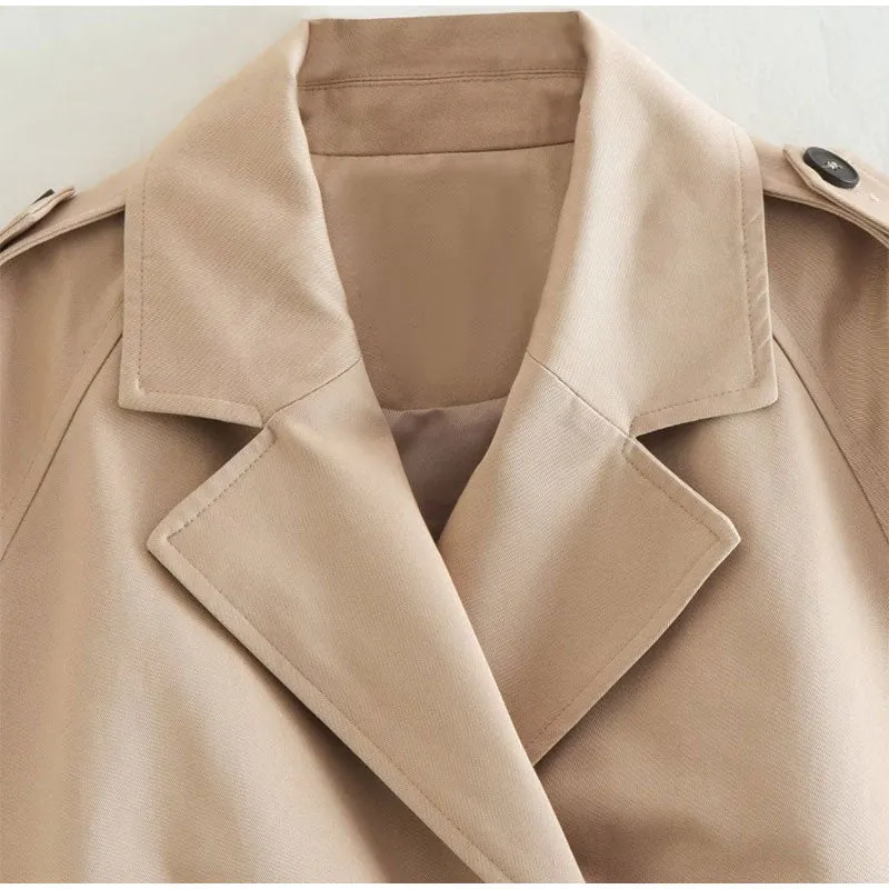 Khaki Trench Jacket