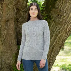 Lighter weight Aran Crew Sweater