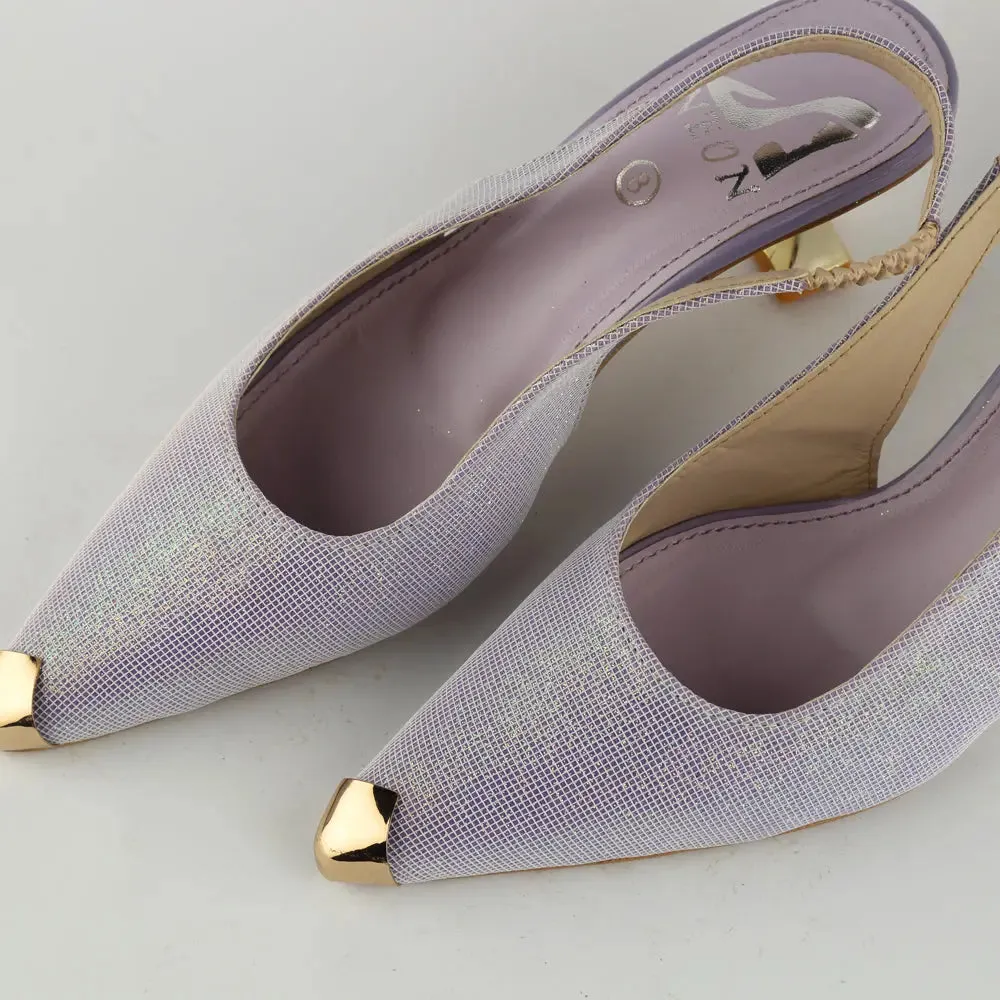 Luminous Spool Heel Purple