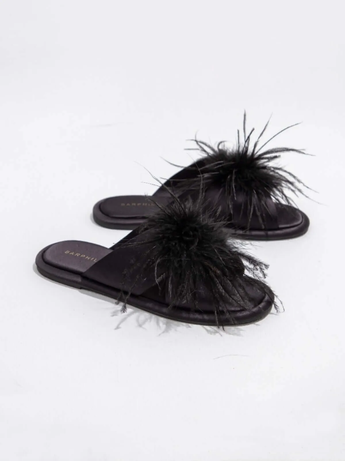 Luxe Feather Slippers