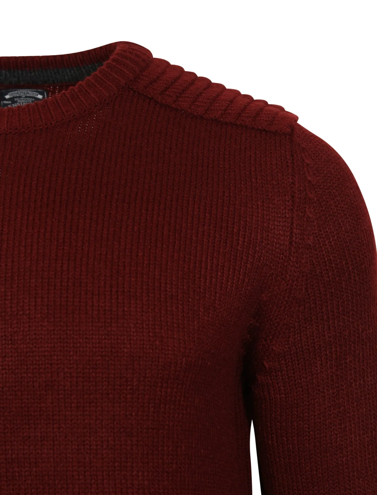 Minos Knitted Jumper in Oxblood - Kensington Eastside