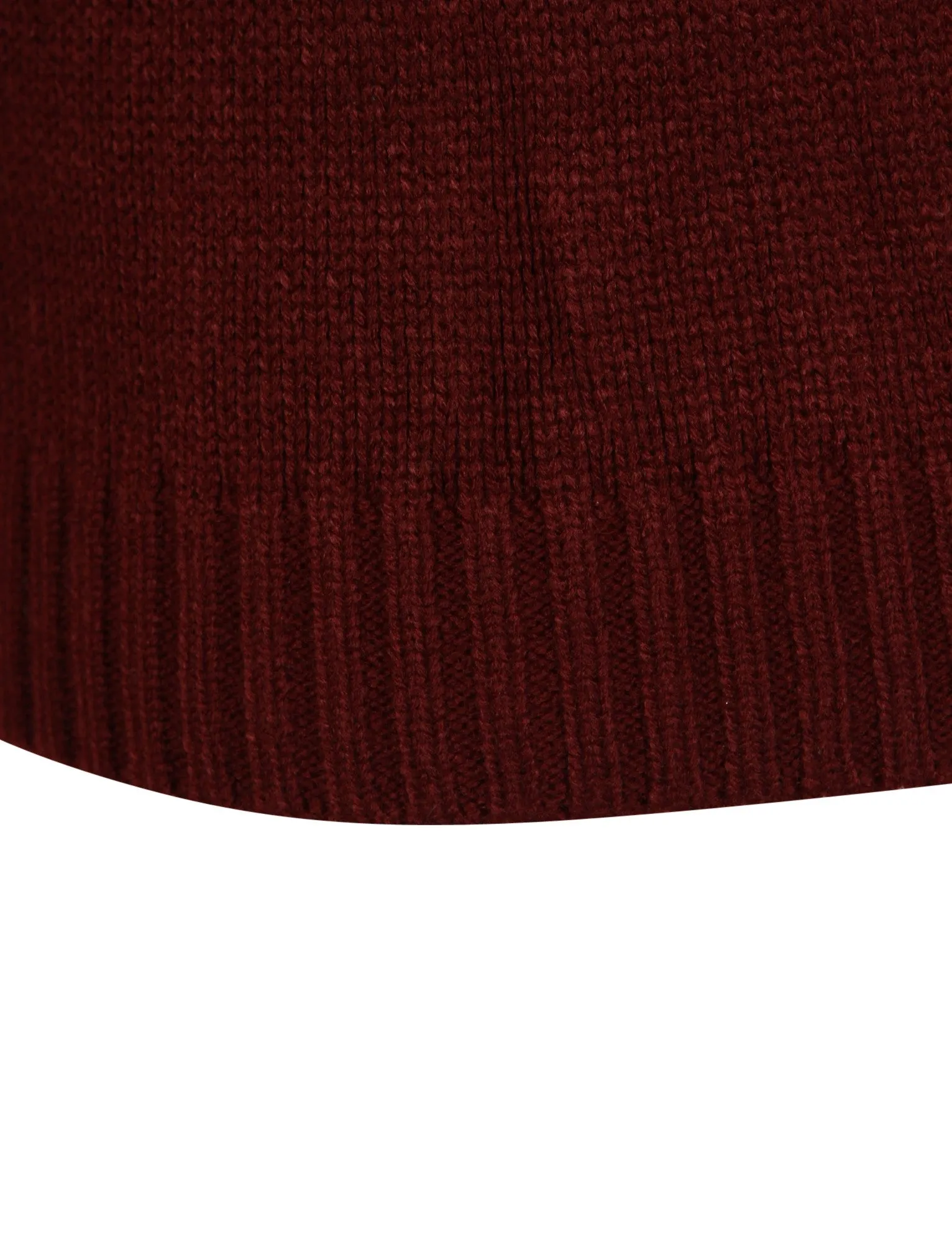 Minos Knitted Jumper in Oxblood - Kensington Eastside