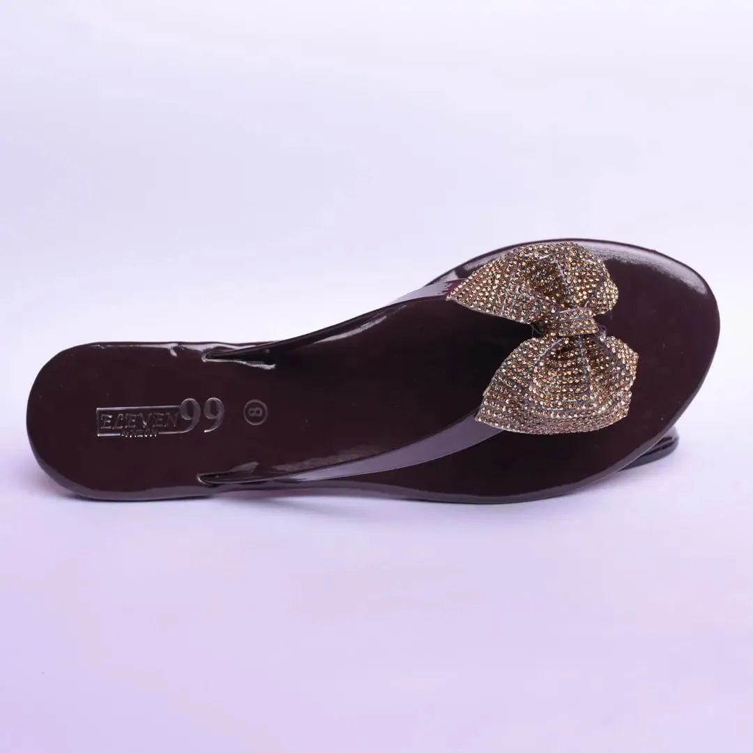 NBS-E9917 Brown Slipper