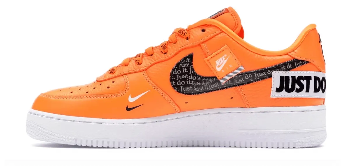 Nike Air Force 1 Low Just Do It Pack Total Orange