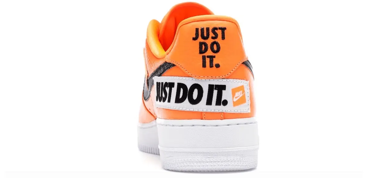 Nike Air Force 1 Low Just Do It Pack Total Orange