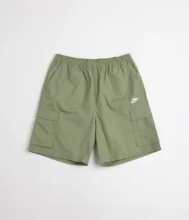 Nike Club Cargo Shorts - Oil Green / White