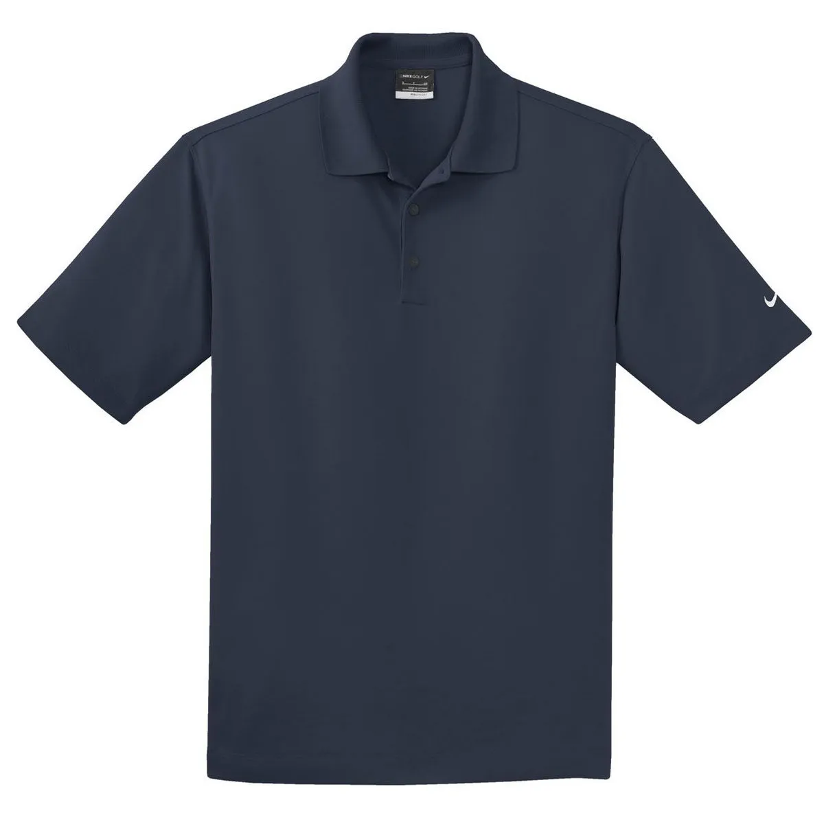 Nike Men's Navy Dri-FIT Micro Pique Polo