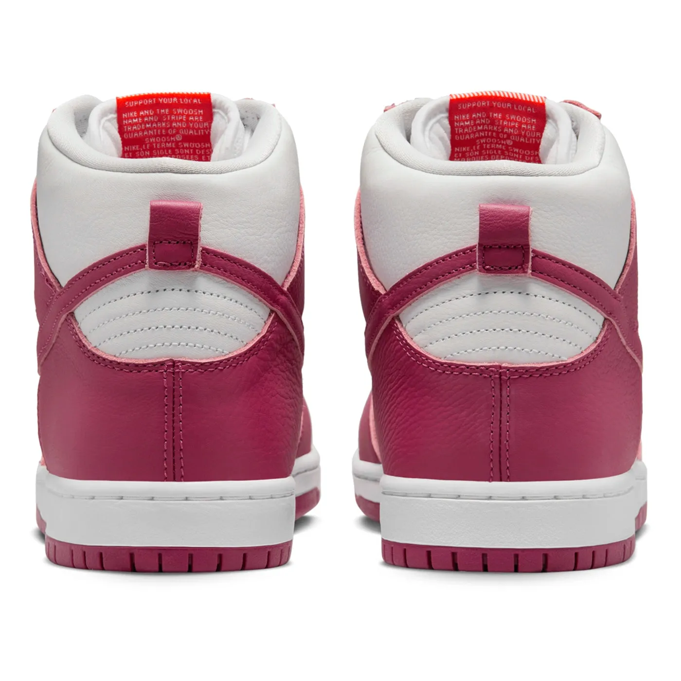 Nike SB Dunk ISO High Pro Shoe - Sweet Beet / Sweet Beet - White - Sweet Beet