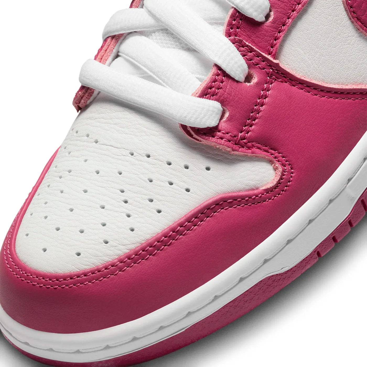 Nike SB Dunk ISO High Pro Shoe - Sweet Beet / Sweet Beet - White - Sweet Beet