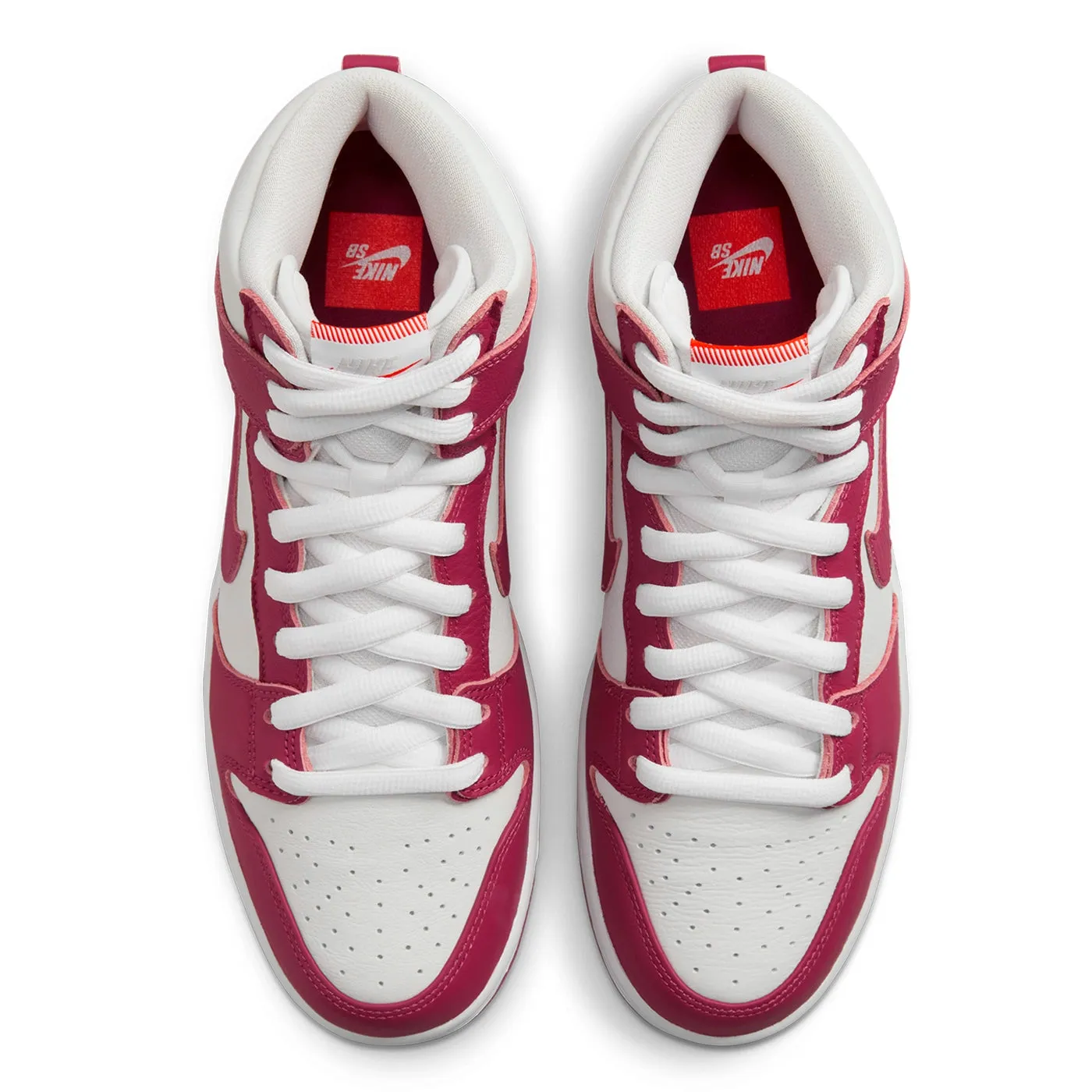 Nike SB Dunk ISO High Pro Shoe - Sweet Beet / Sweet Beet - White - Sweet Beet