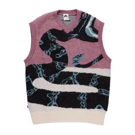 Nike SB Snake Sweater Vest - Plum Dust FV7391-523